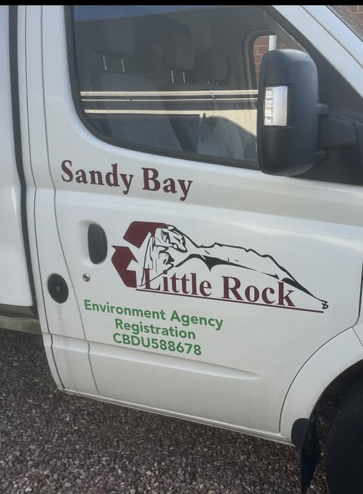 Little Rock Services Sandy Bay van branding