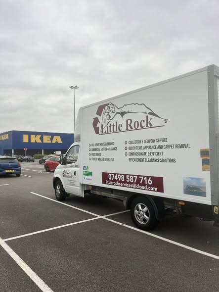 Little Rock Services van out on a job